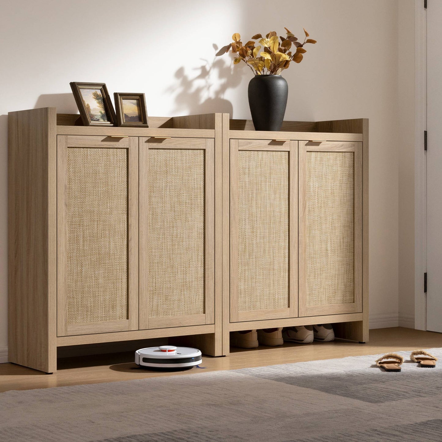 Savanna Shoe Cabinet, 24 Pairs Shoes