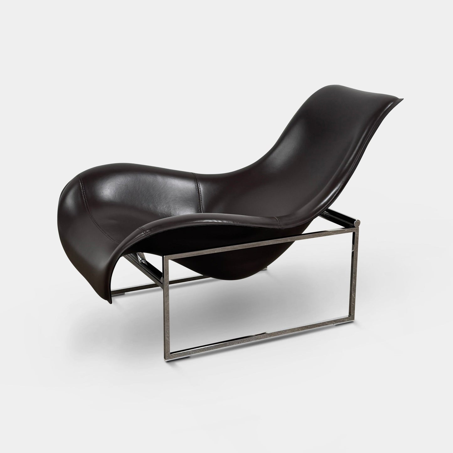 Fauteuil relax B&B Italia Mart avec mécanisme d'inclinaison