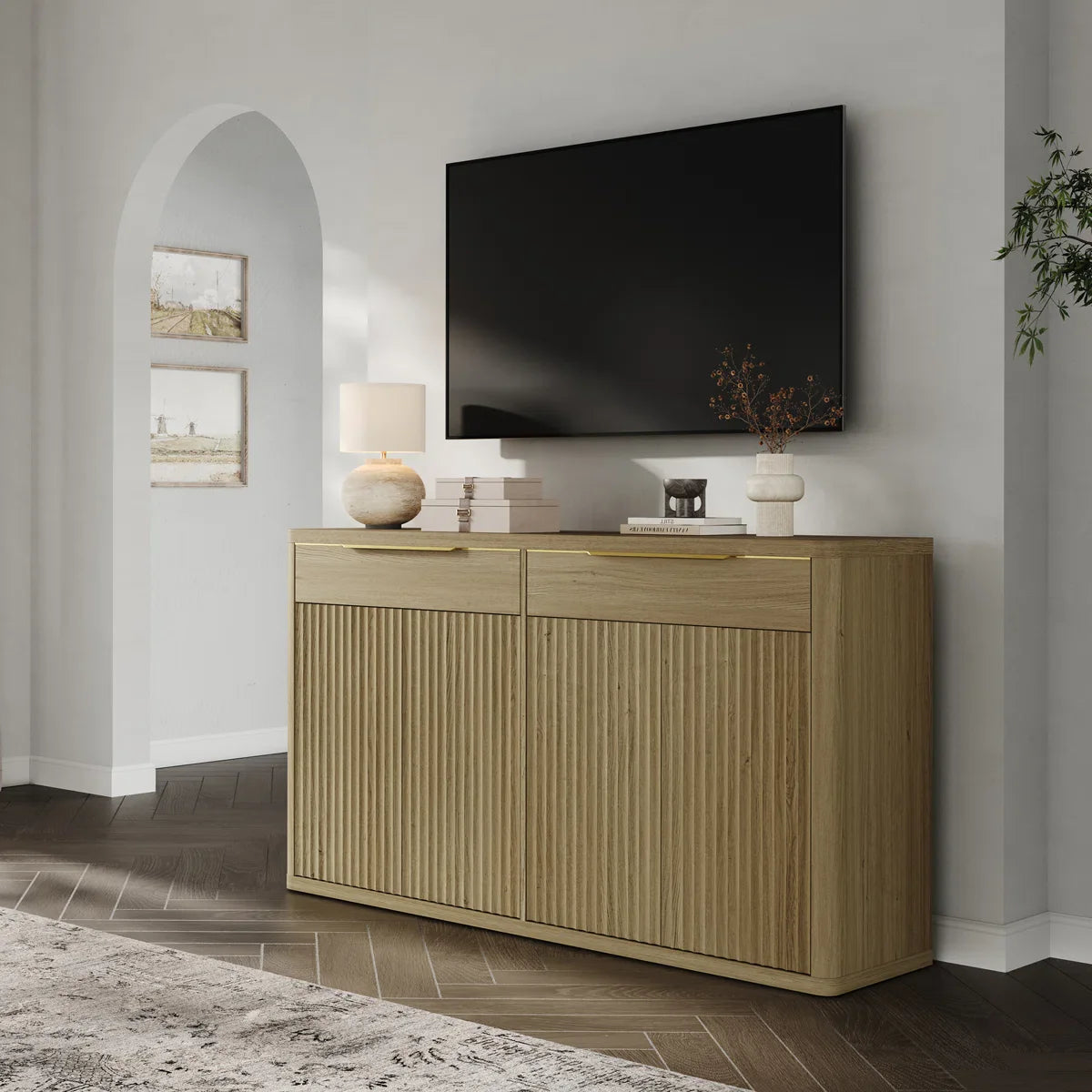 Cas Sideboard Buffet with 2 Drawers