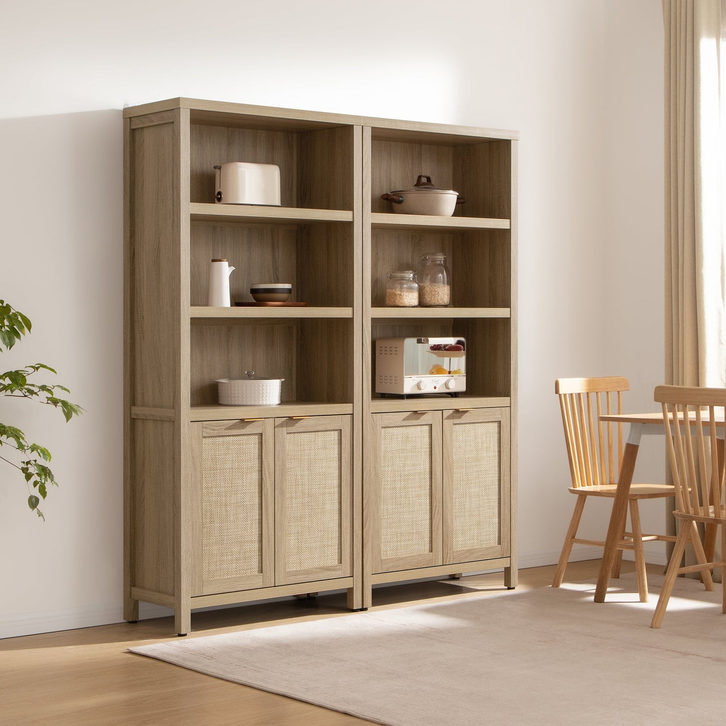Savanna 70.9'' Tall Black Bookcase