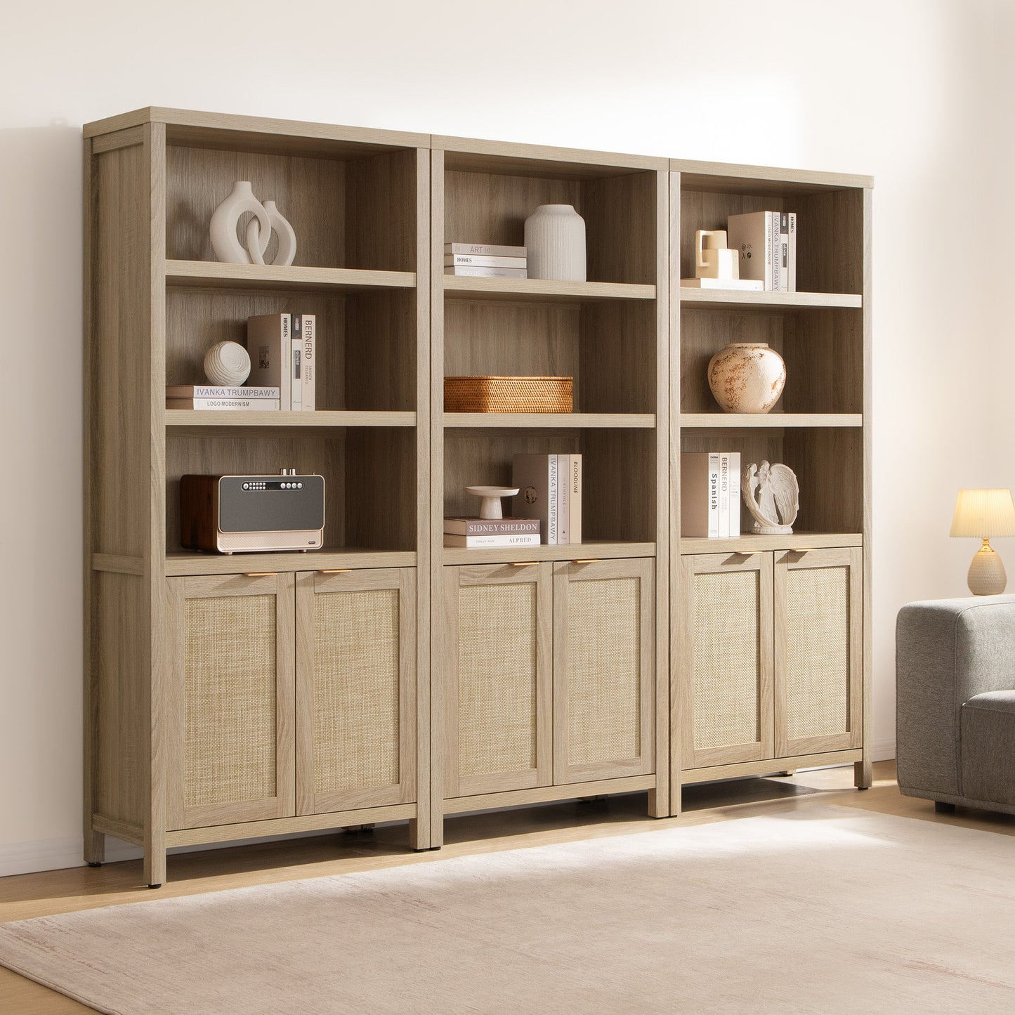 Savanna 70.9'' Tall Black Bookcase