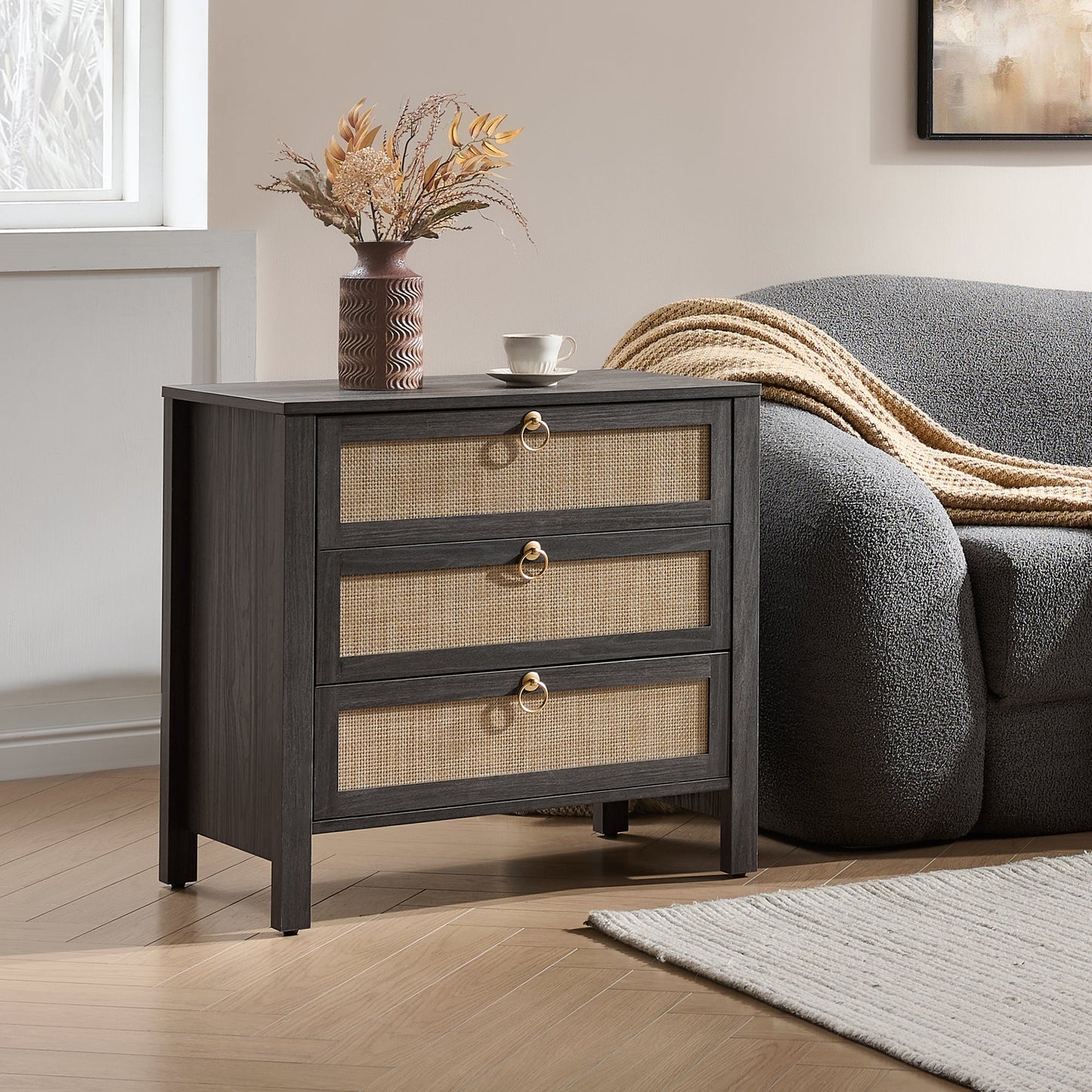 Terra Rattan Night Table