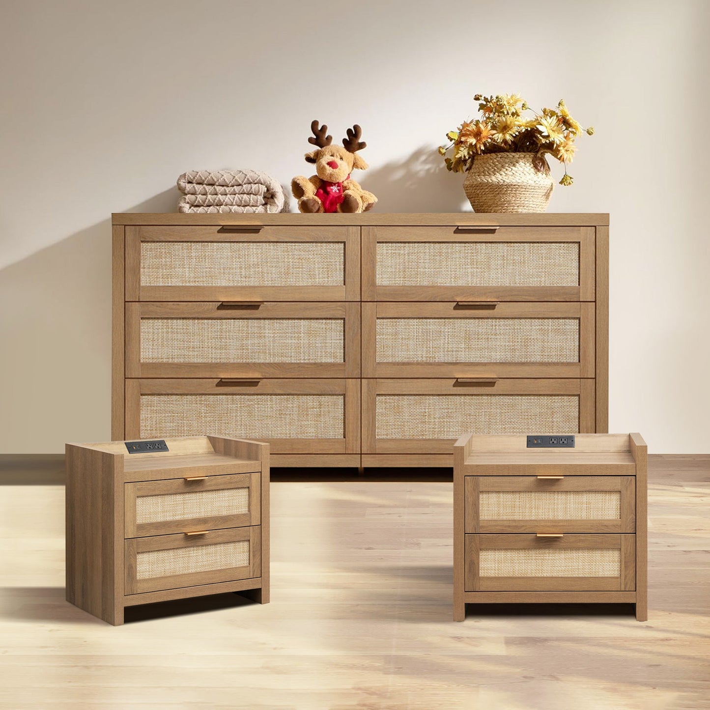 Savanna Dresser Set with Drawers