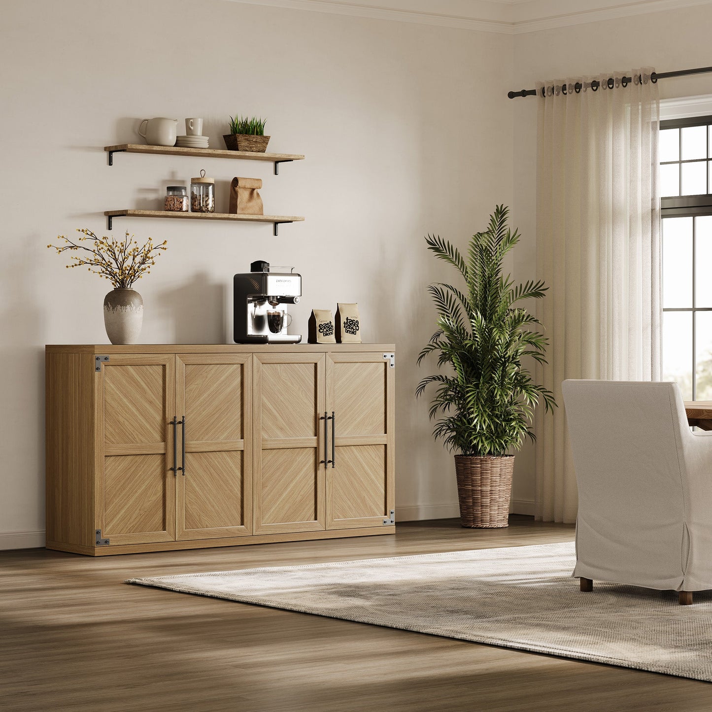 Willow Sideboard with 4 Doors