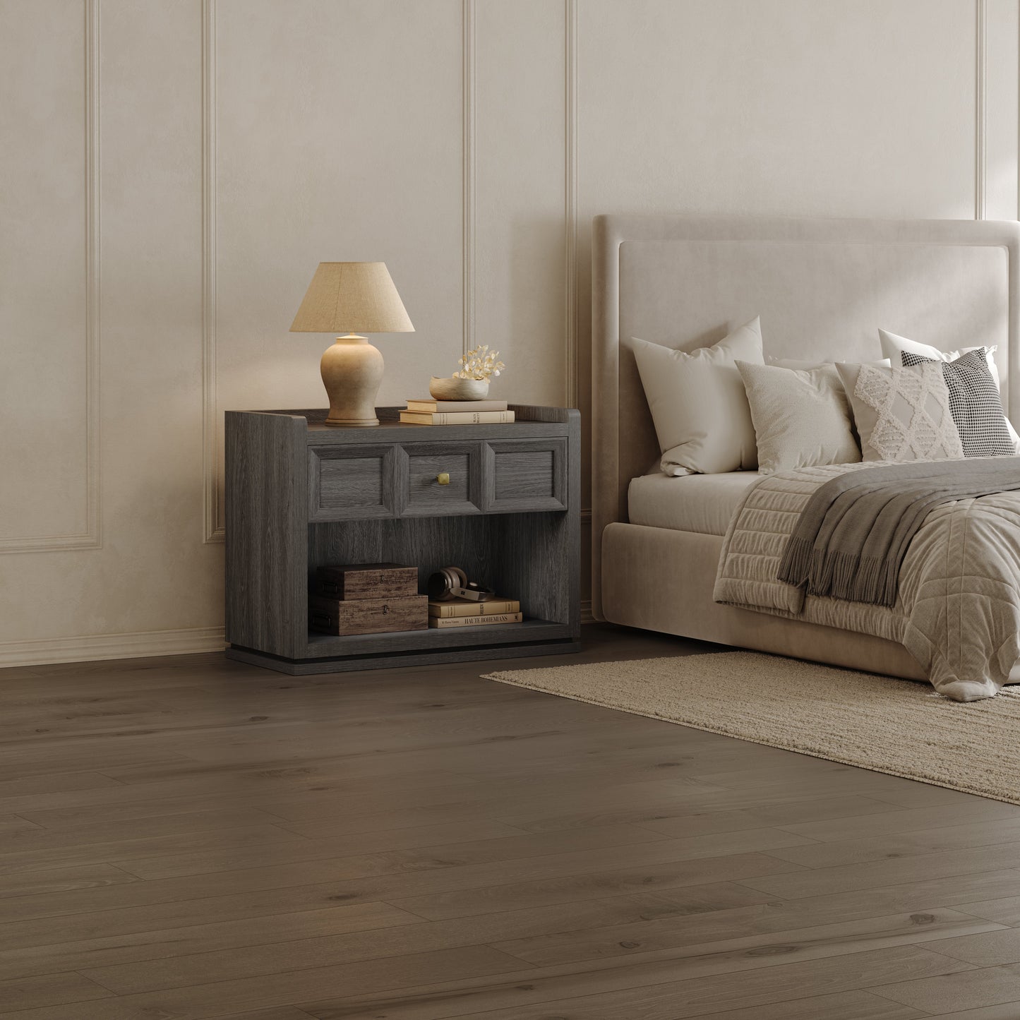 Helio Side Table, 31 Inch Wide