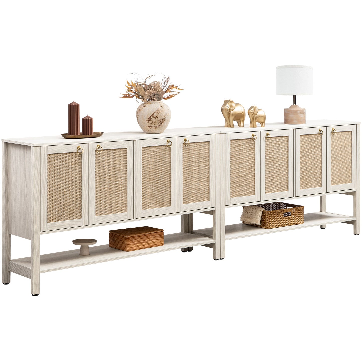 Terra TV Stand, 4 Doors