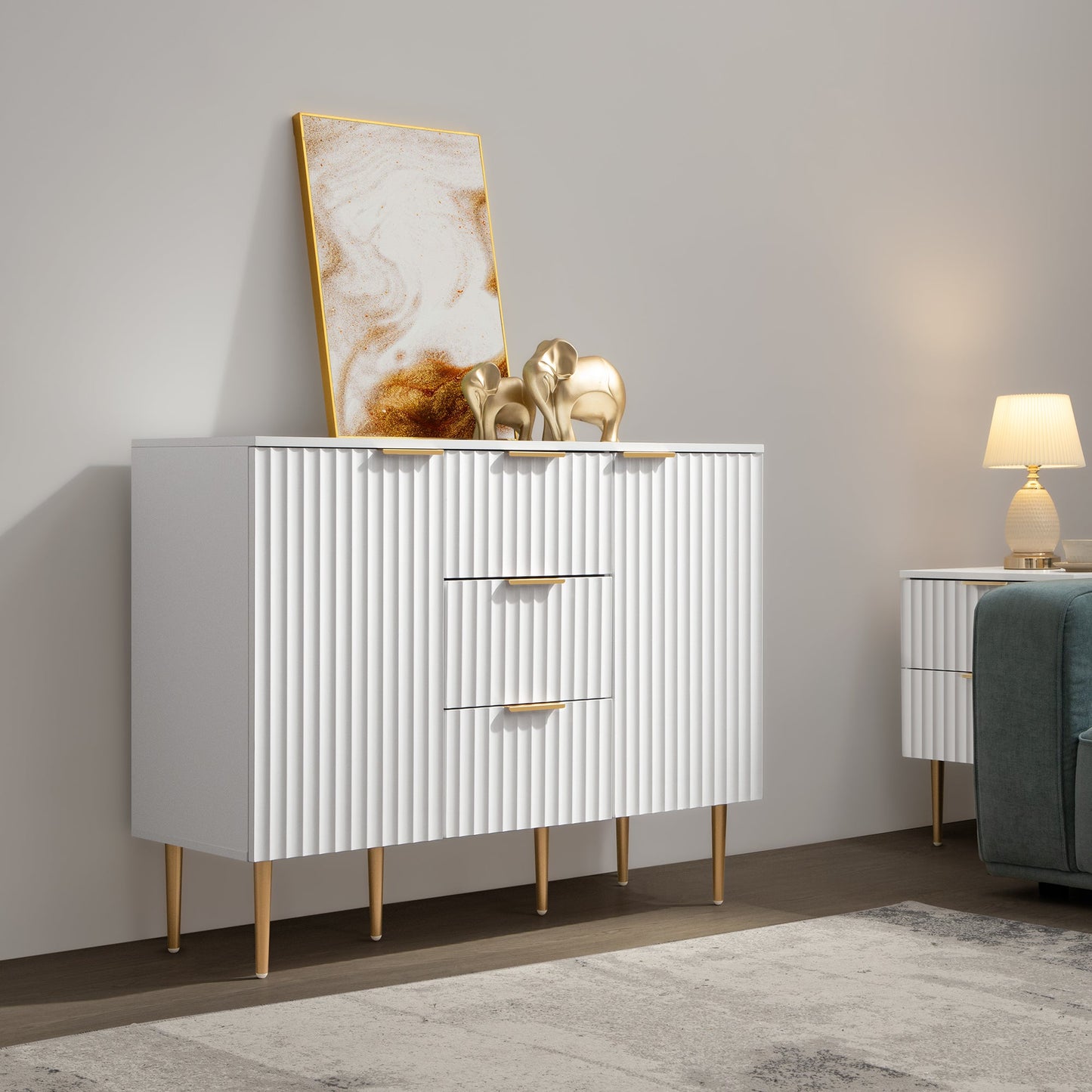 Opus Buffet Cabinet with Drawers