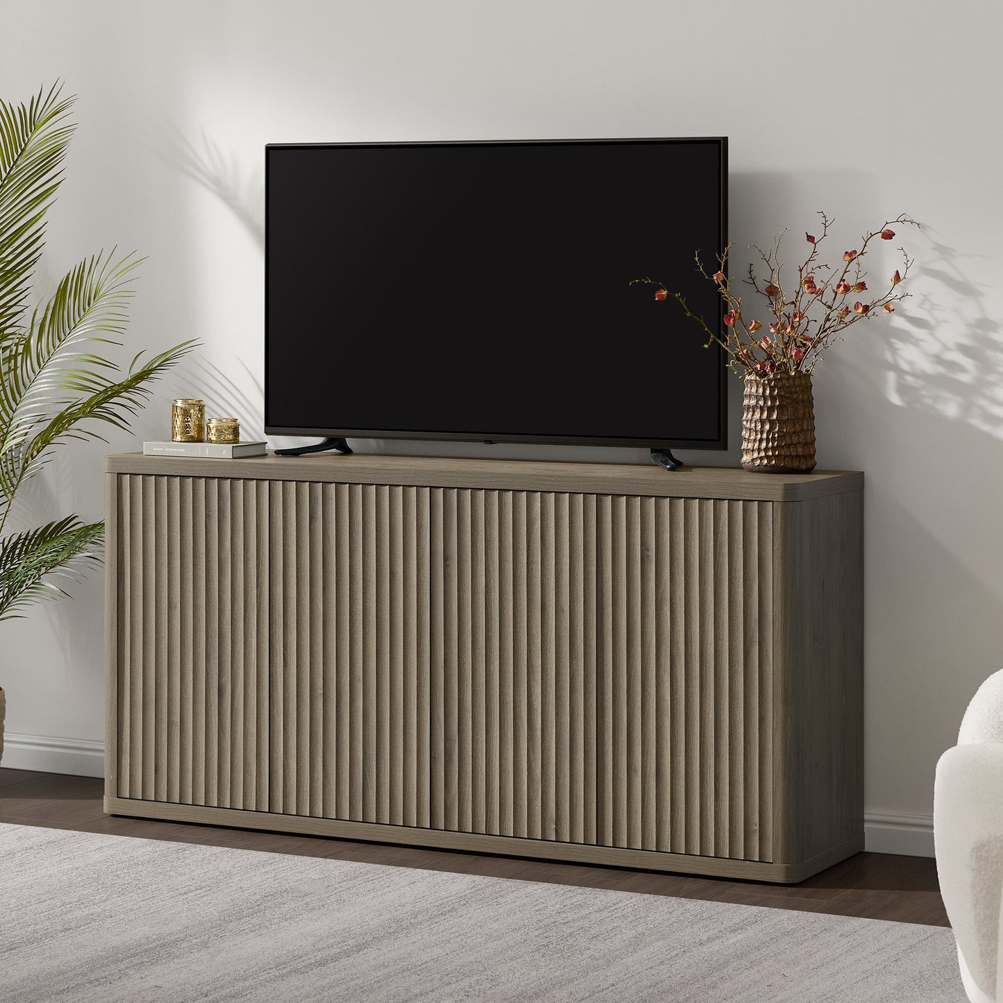 Cas TV Table for 65-Inch TV