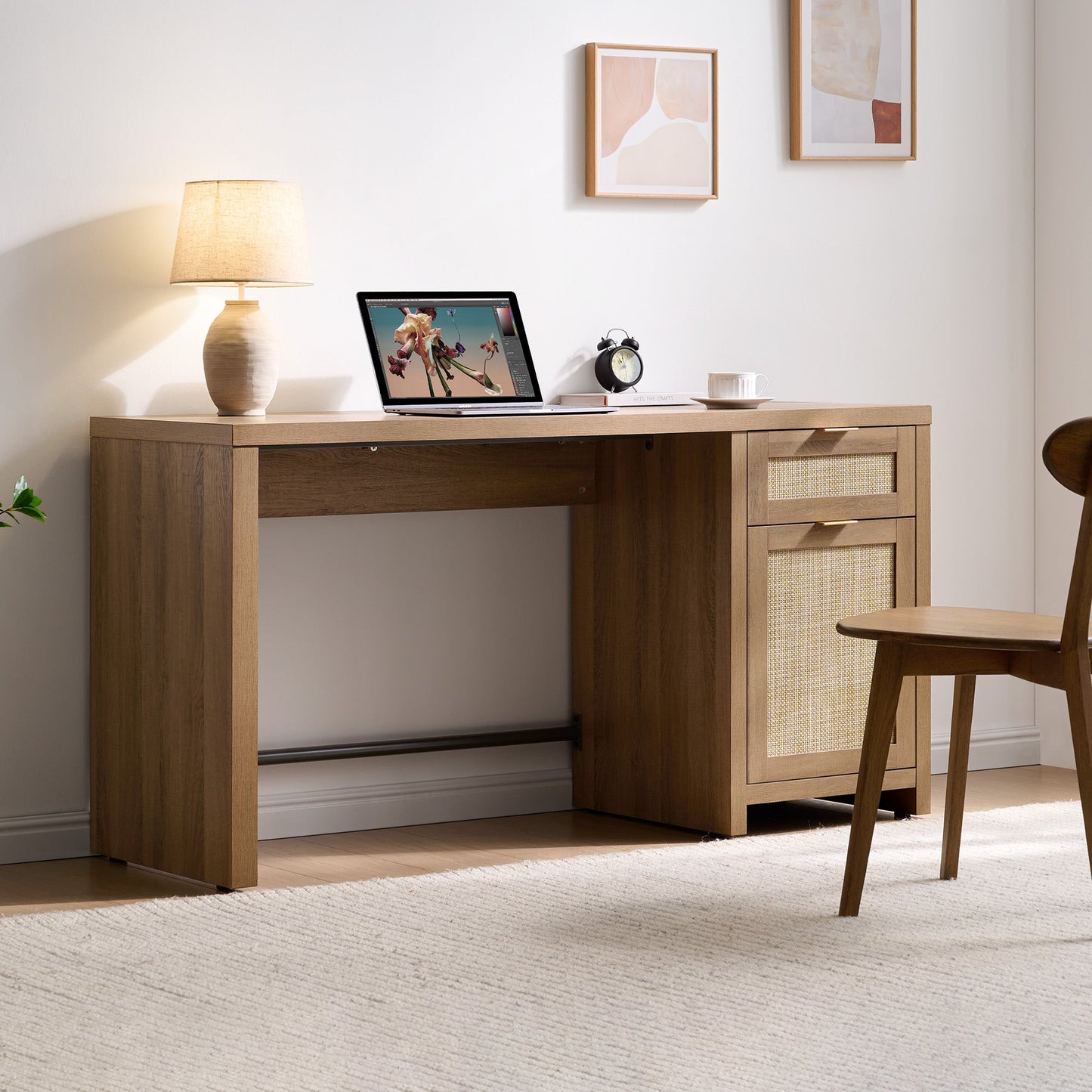Savanna Vanity Desk with Door
