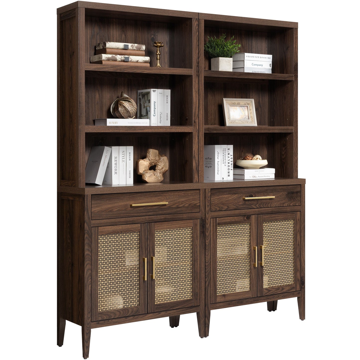 Andy Bookcase with Doors