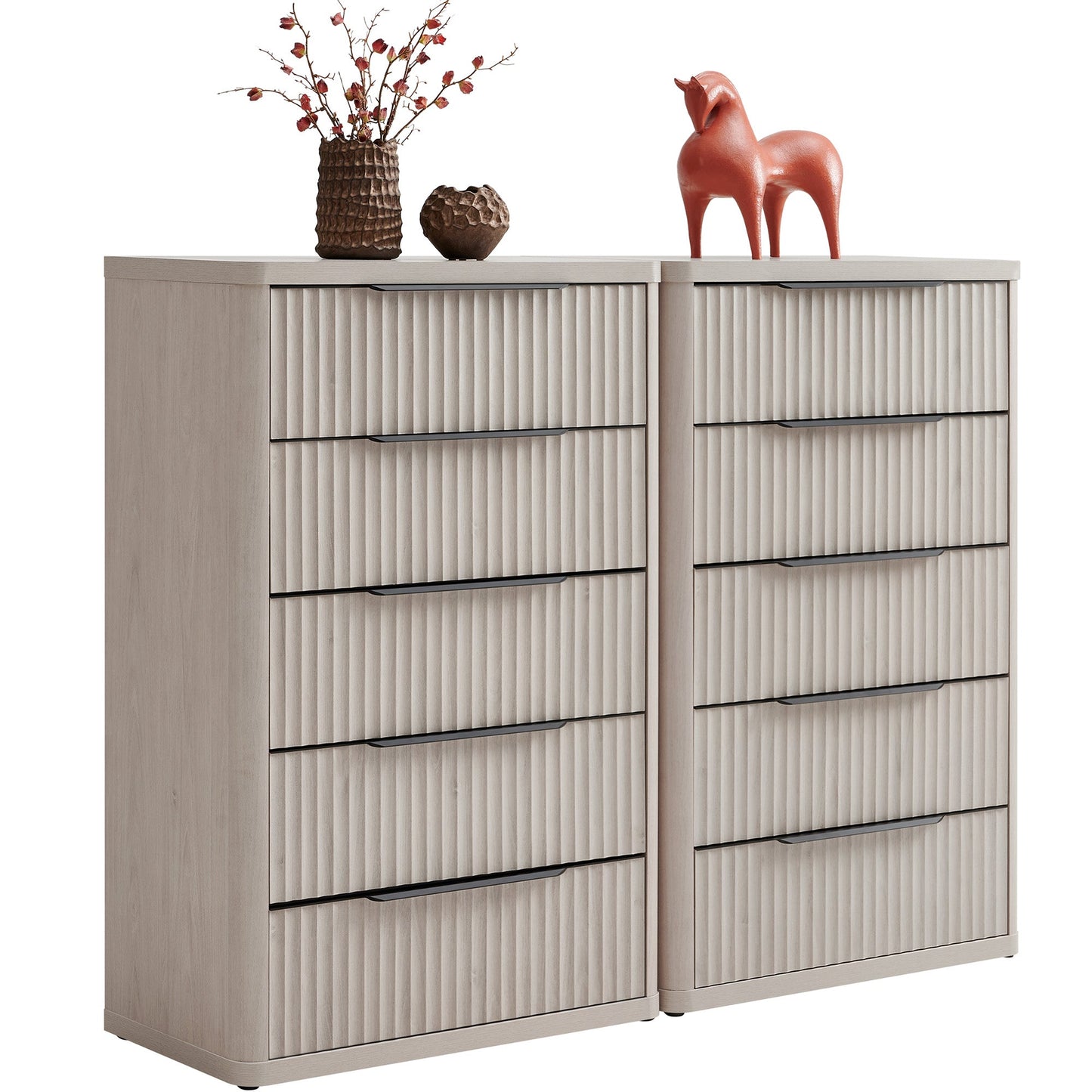 Cas Tall 5 Drawers Dresser