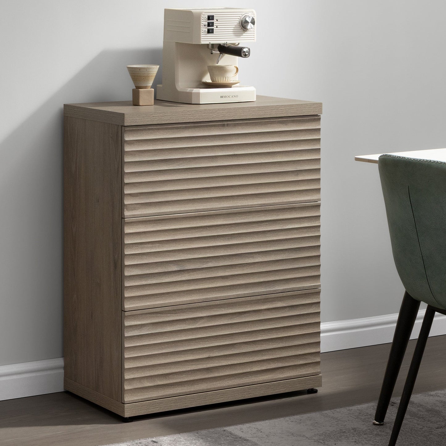 Stria Sideboard with 3 Drawers
