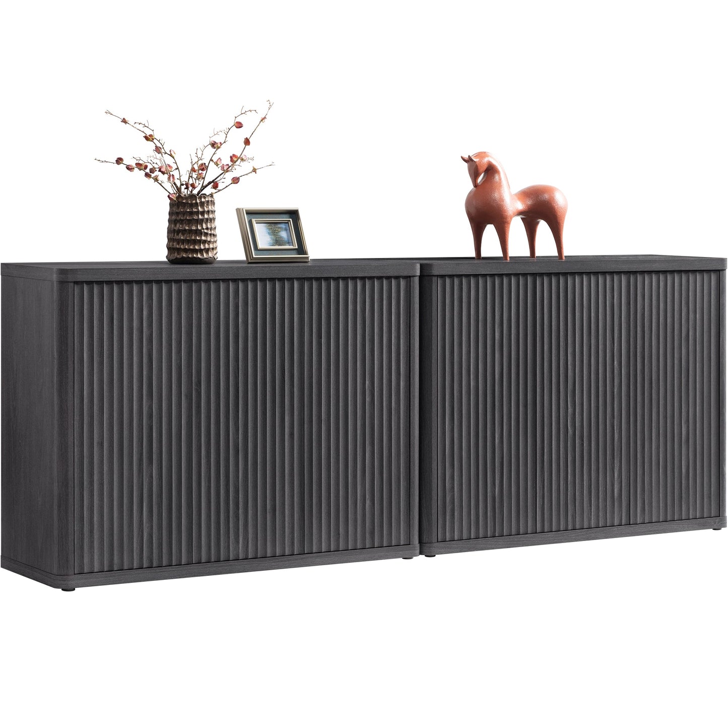 Cas TV Stand with Doors