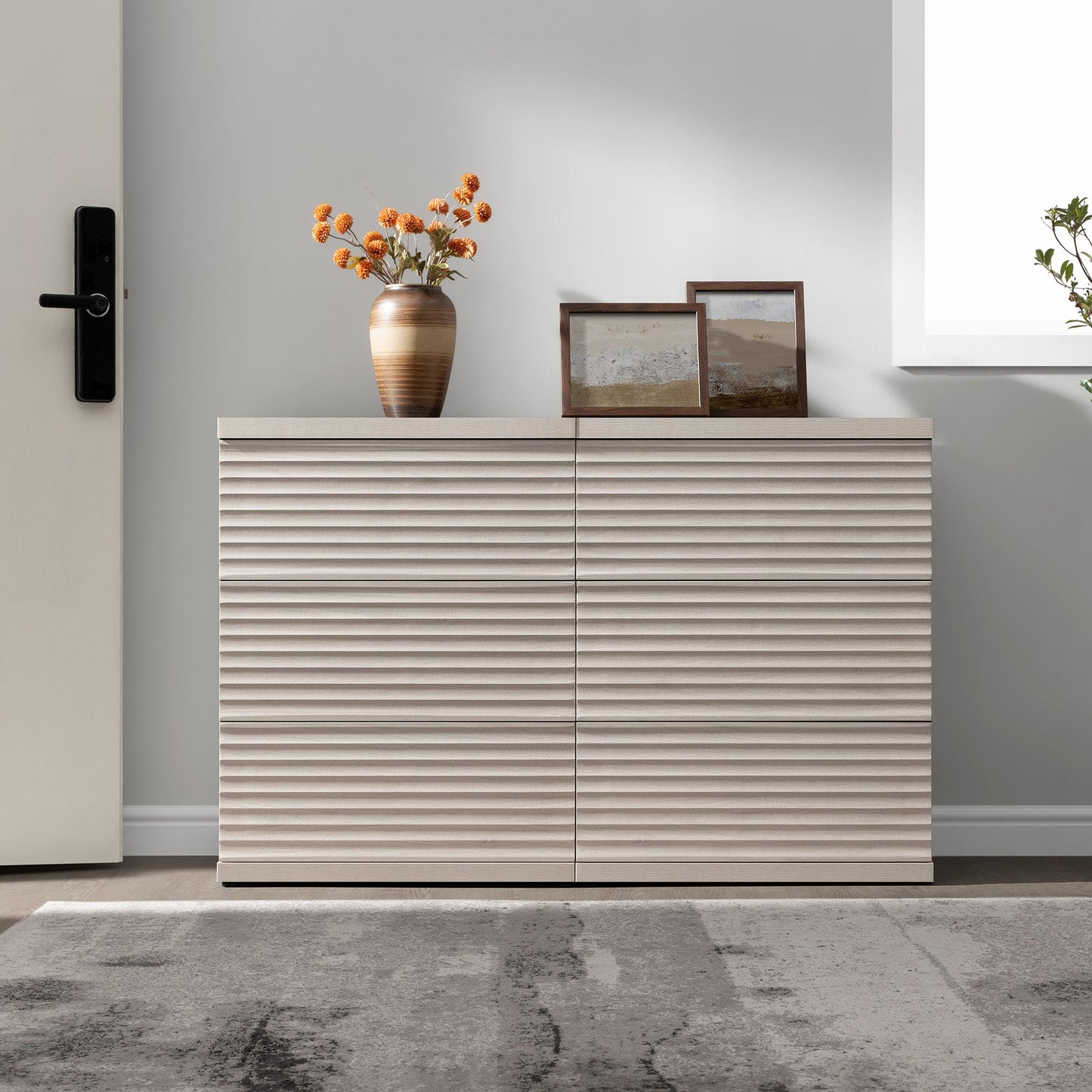 Stria Dresser and Night Tables Set