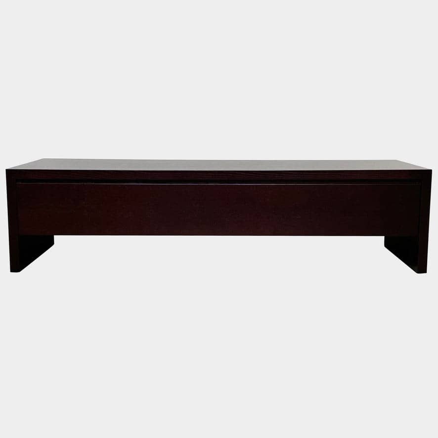 Console basse Maxalto avec grand tiroir
