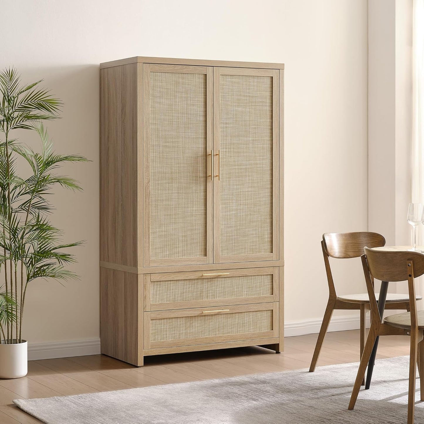Savanna Wardrobe Closet, 71Inch Height