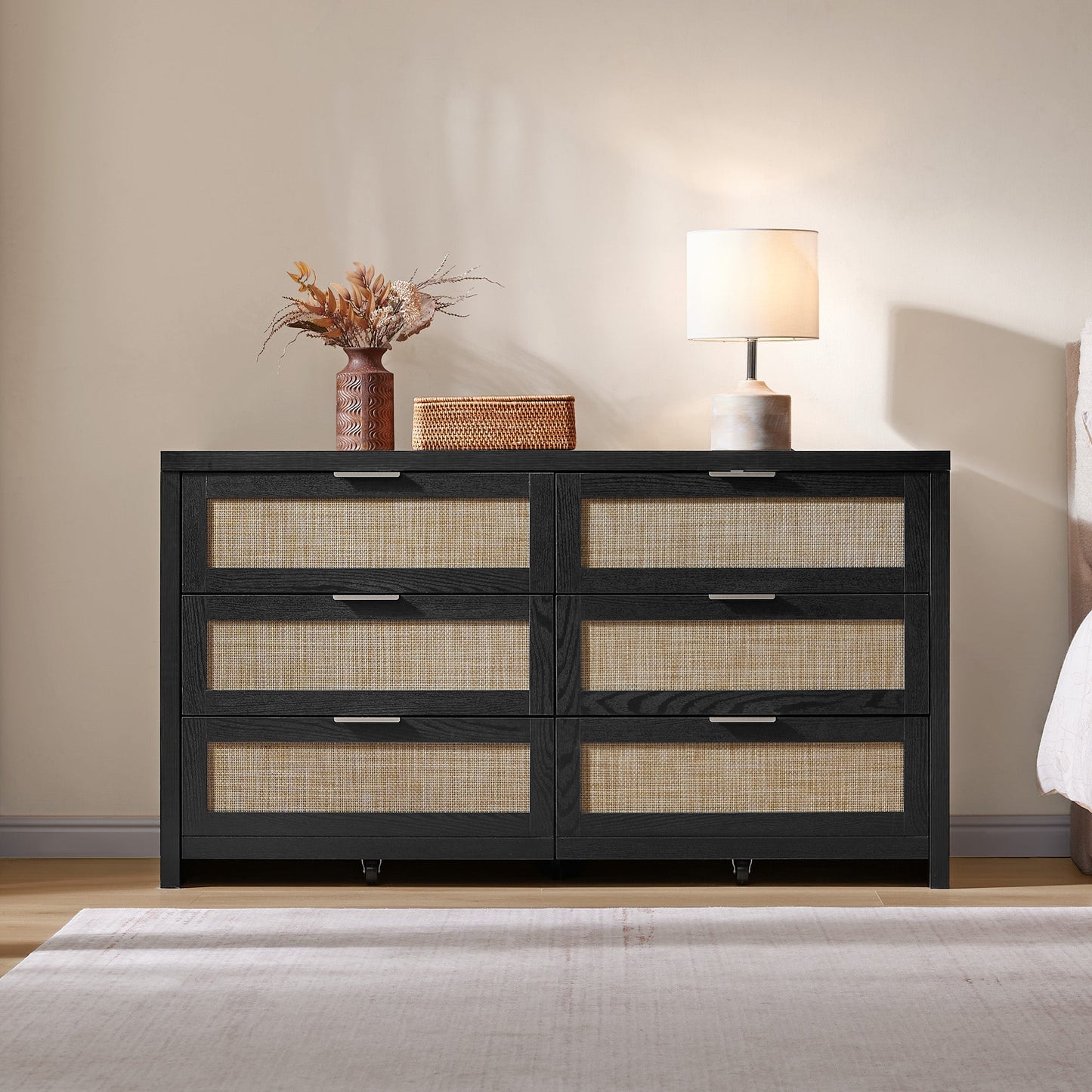 Savanna Dresser and 2 Drawers Nightstands Set