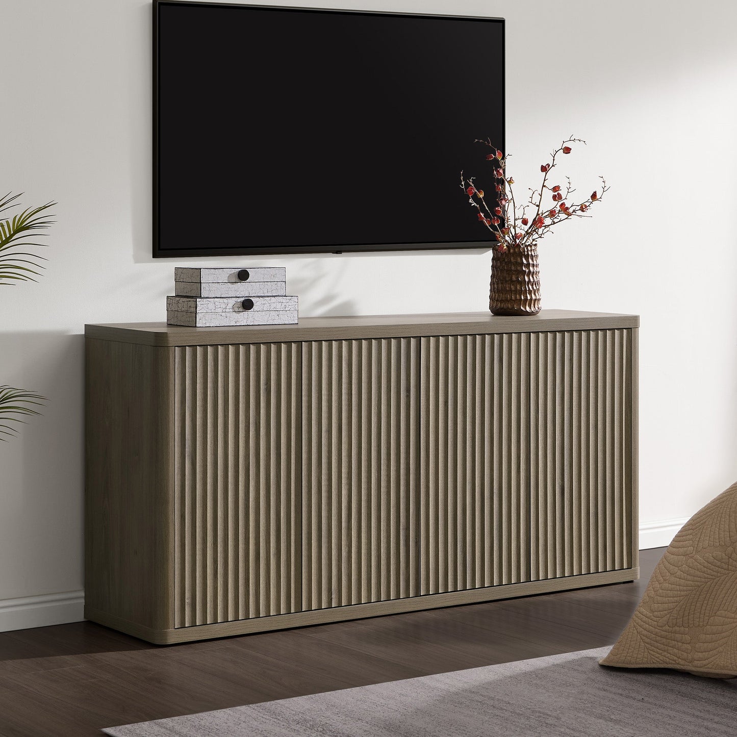 Cas TV Table for 65-Inch TV