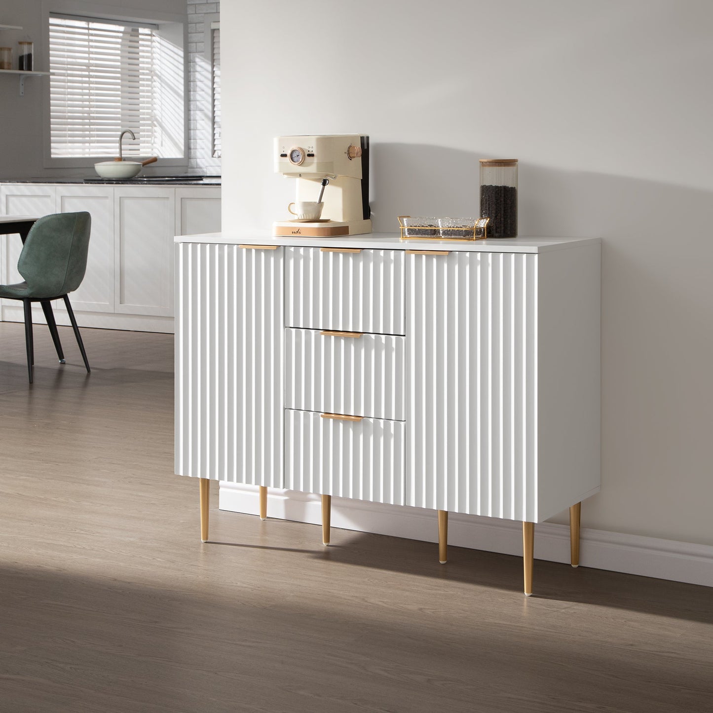 Opus Buffet Cabinet with Drawers