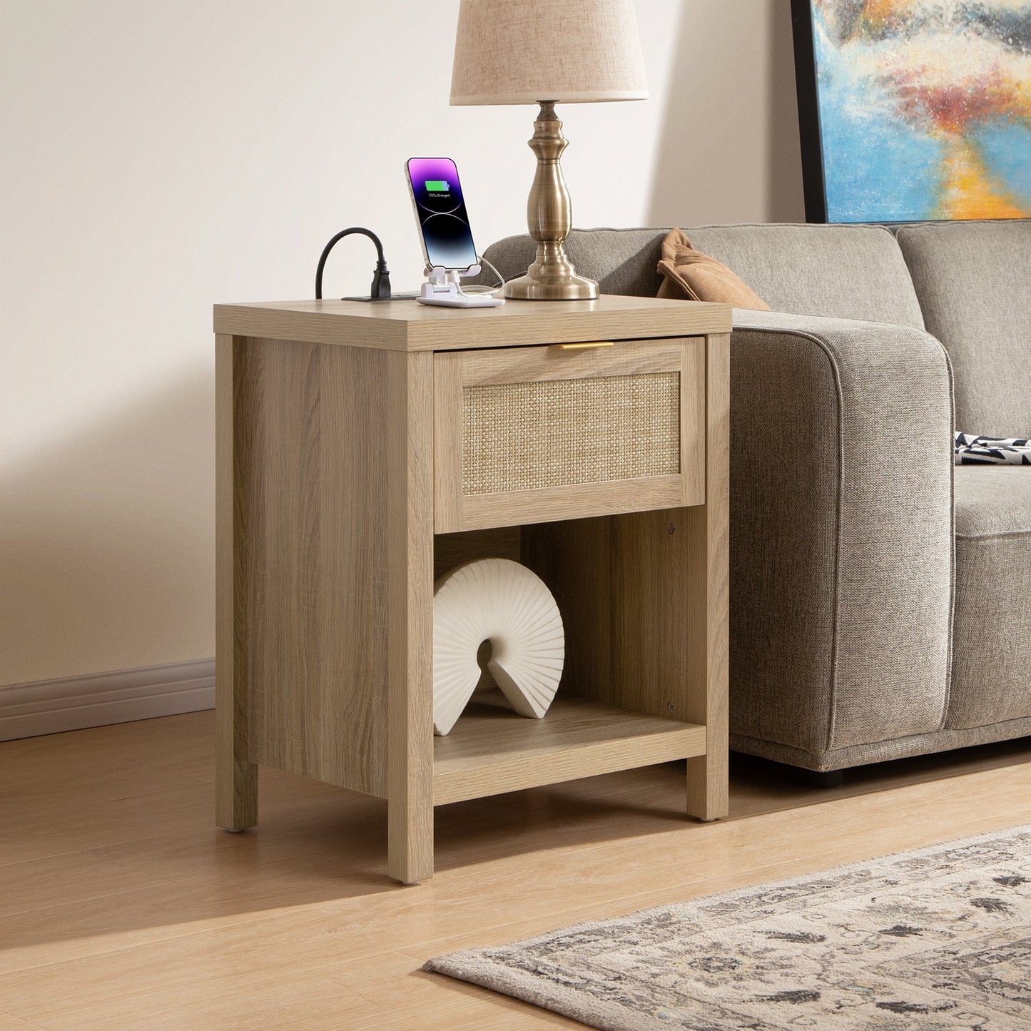 Savanna Nightstand with 1 Drawer