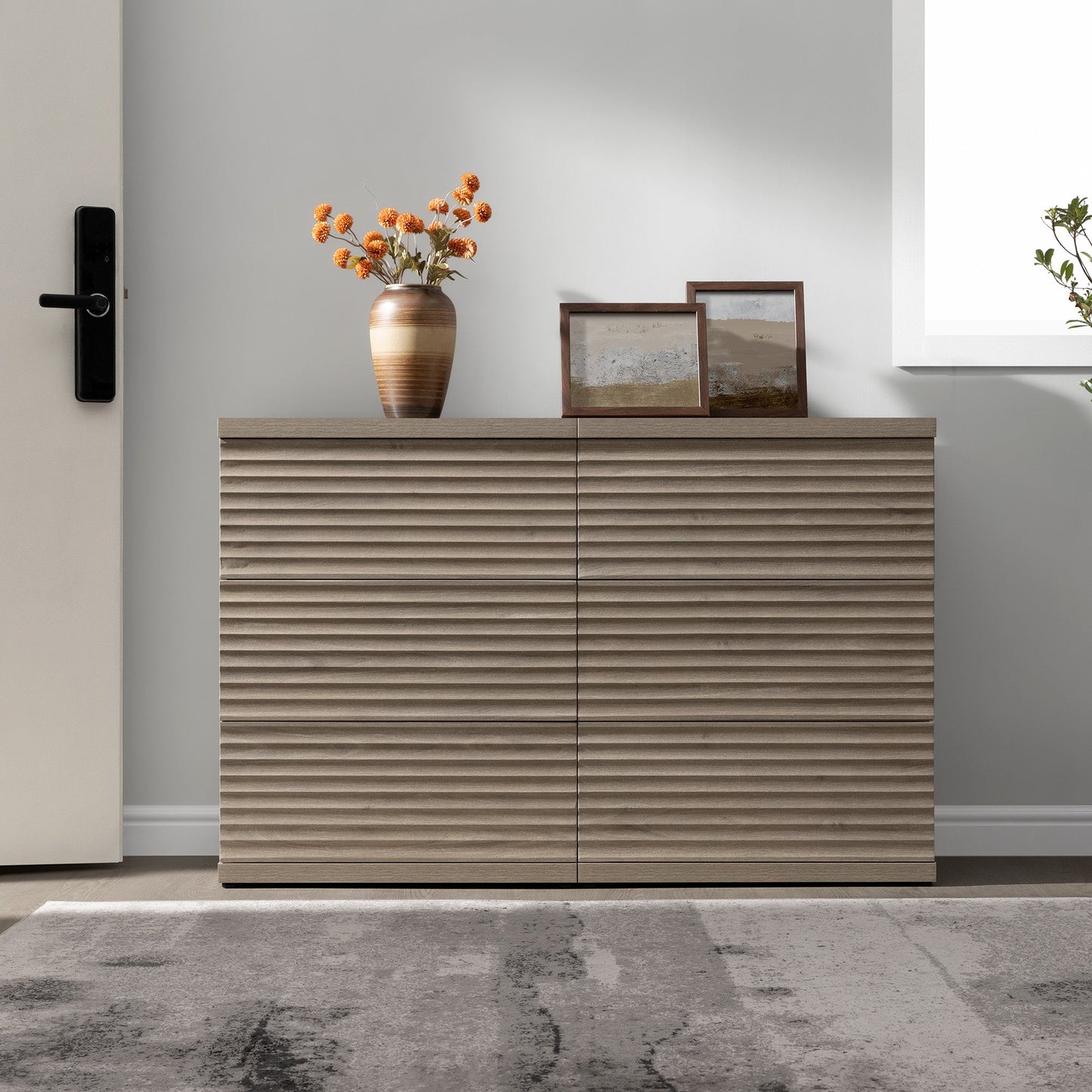 Stria Sideboard with 3 Drawers