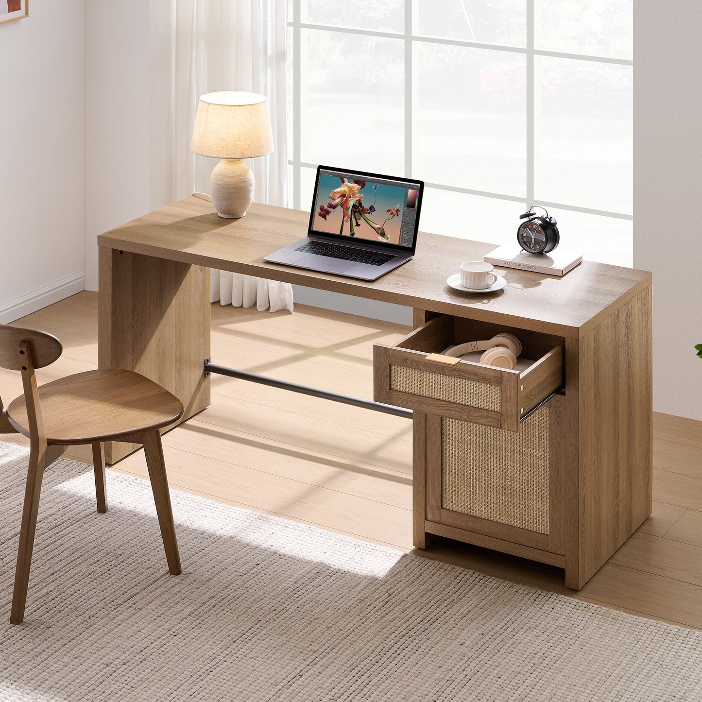 Savanna Vanity Desk with Door