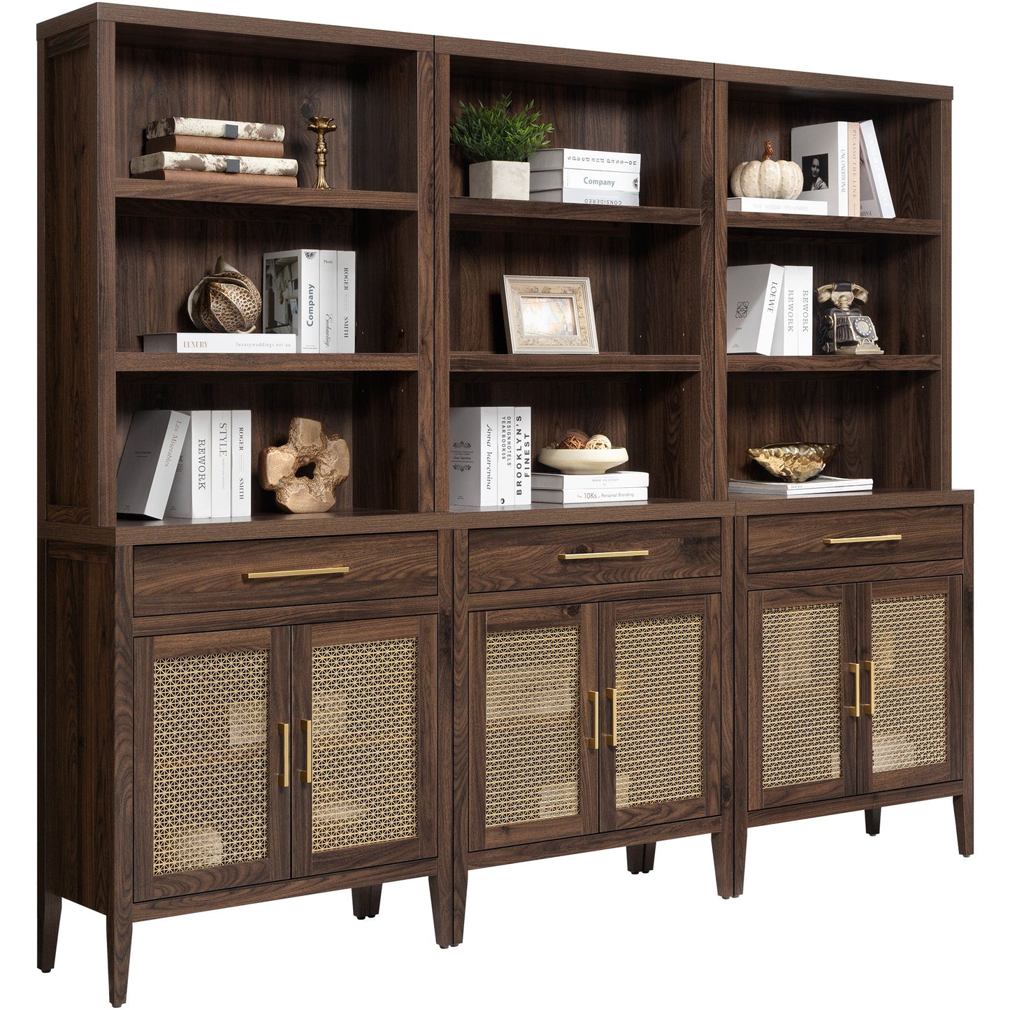 Andy Bookcase with Doors