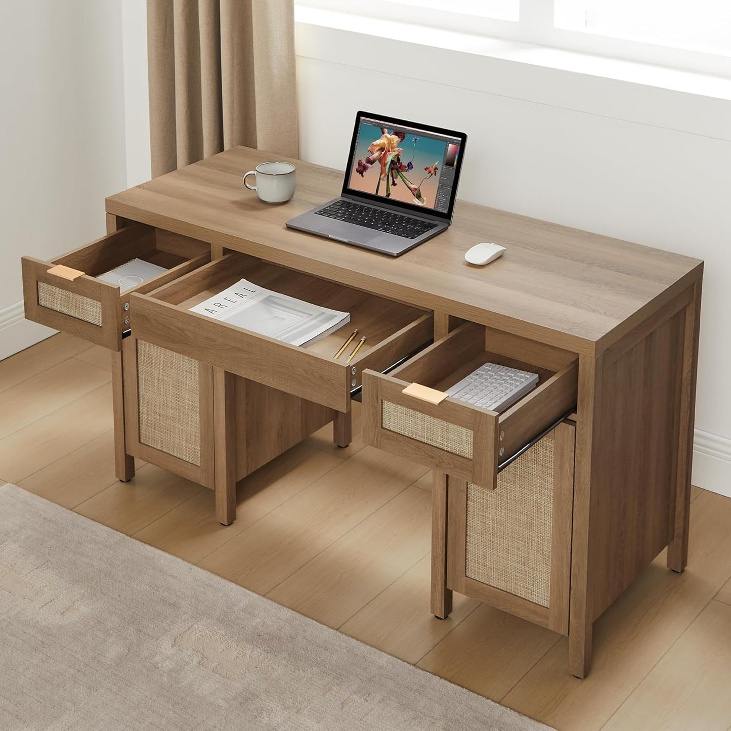Savanna Modern Home Office Desk