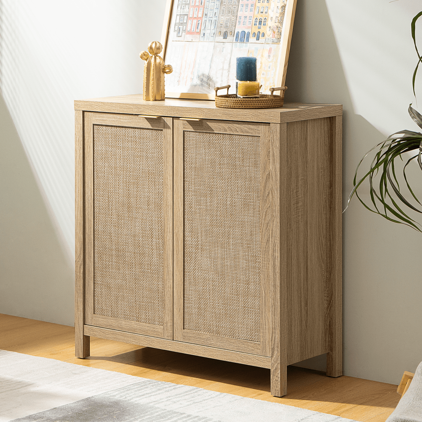 Savanna Buffet Cabinet, Boho Style