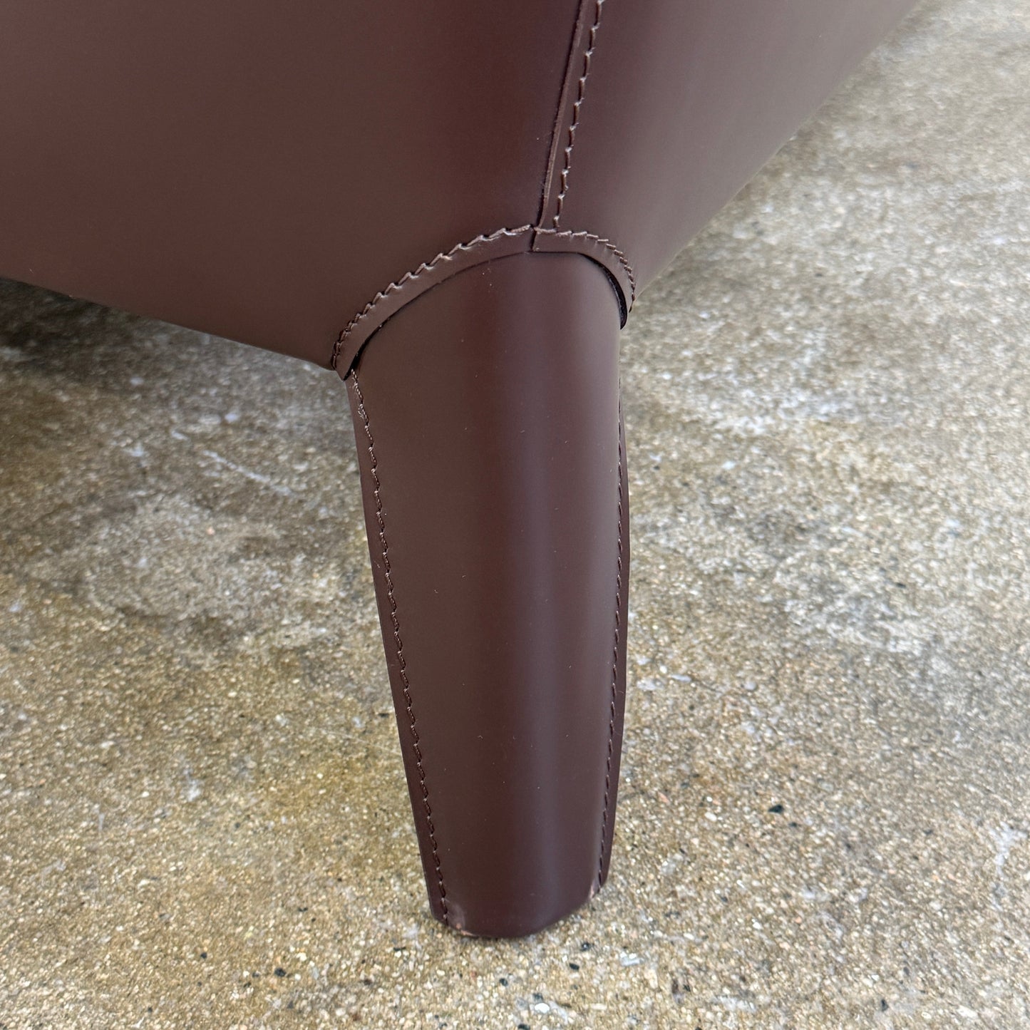 Lit queen-size Poliform Kelly, cuir