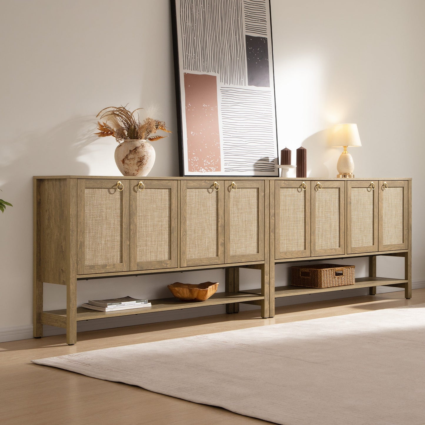 Terra TV Stand, 4 Doors