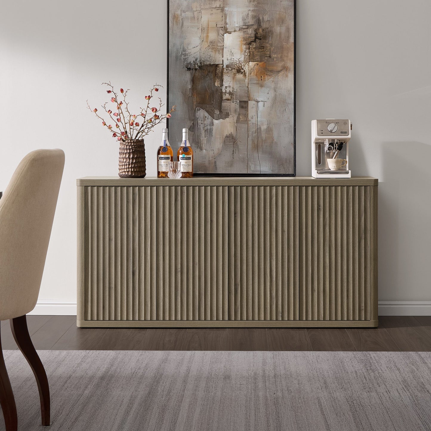 Cas TV Table for 65-Inch TV