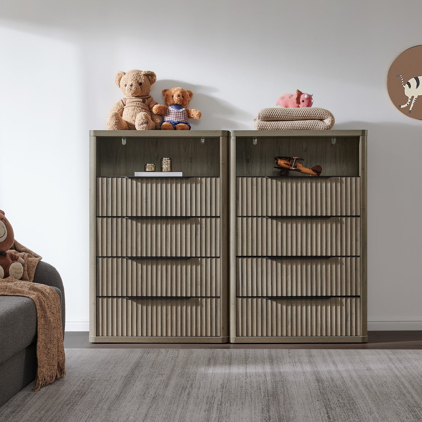 Commode verticale à 4 tiroirs