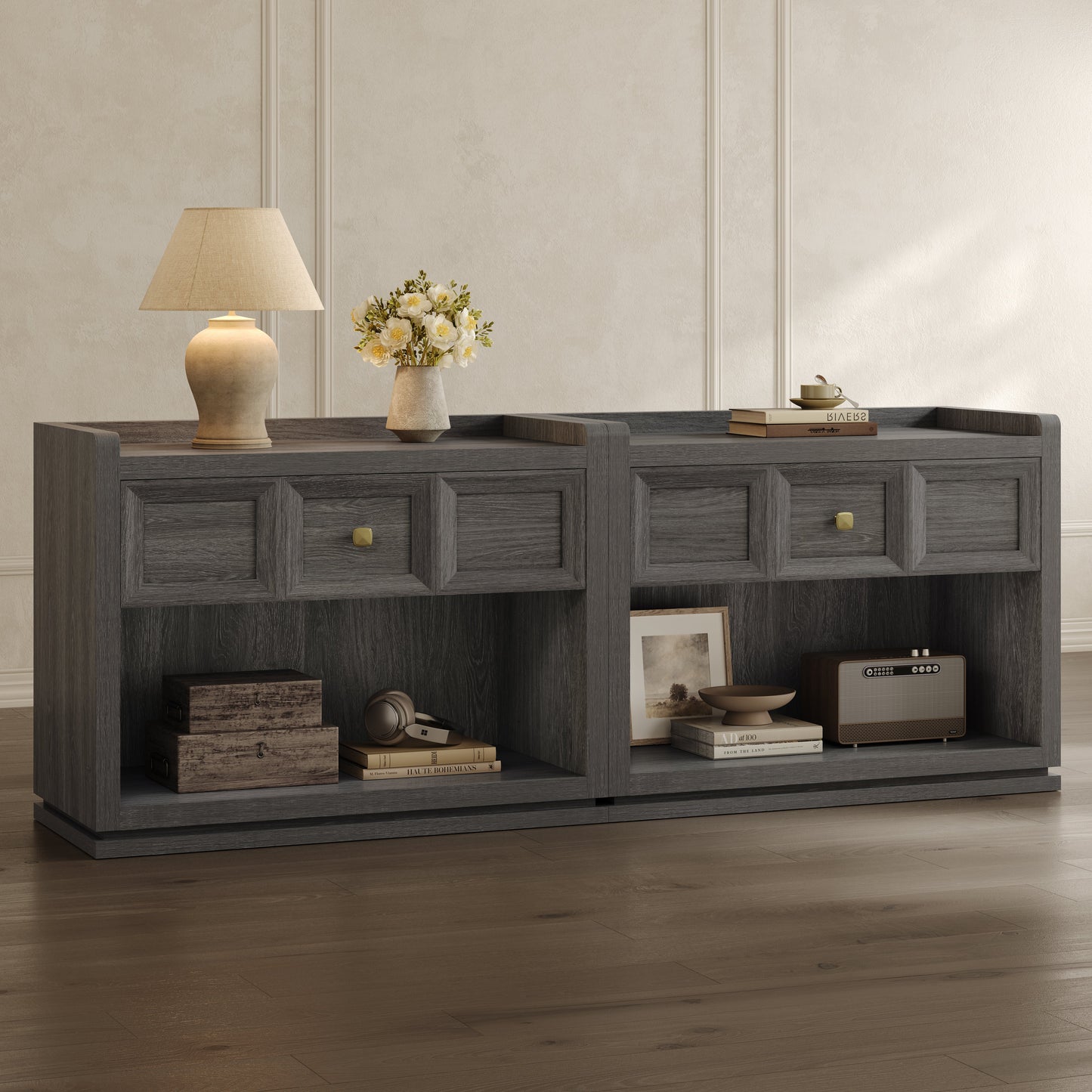 Helio Side Table, 31 Inch Wide
