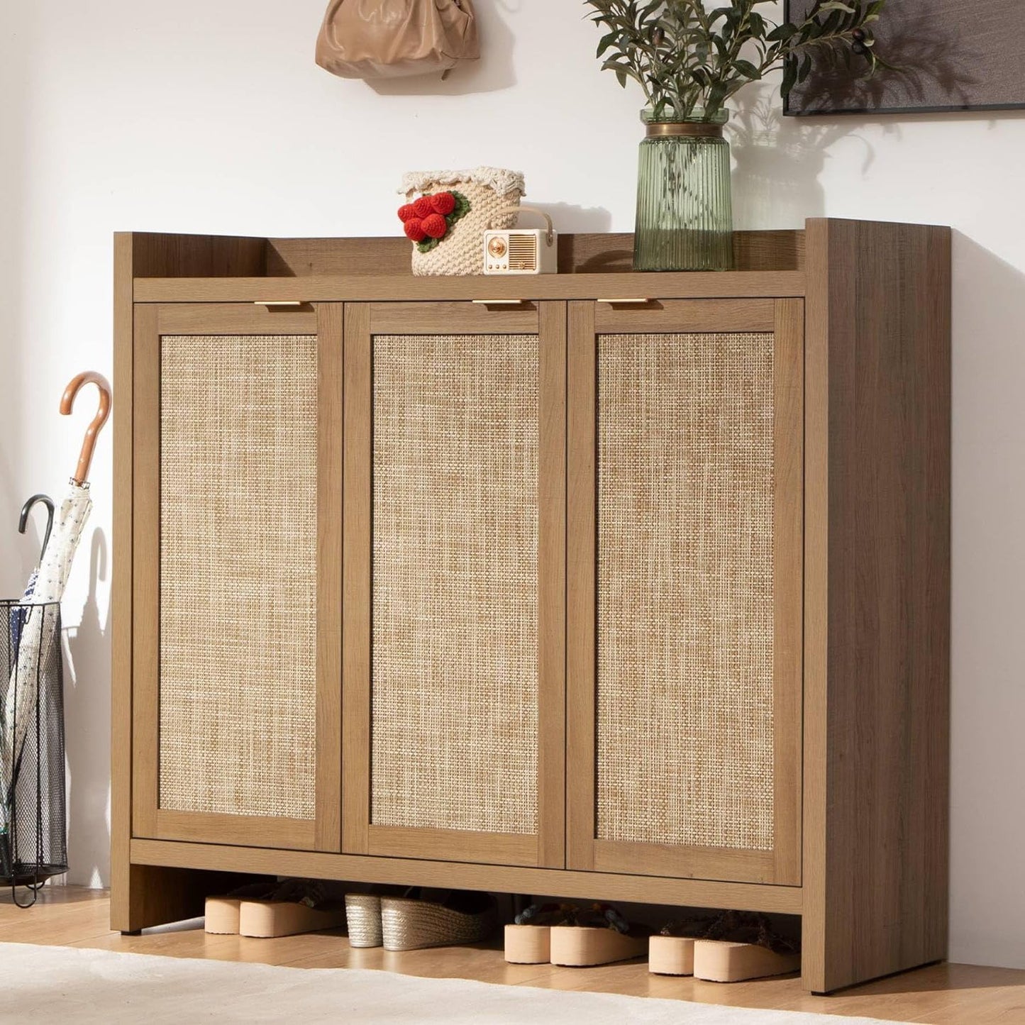 Savanna Shoe Cabinet, 30 Pairs Shoes