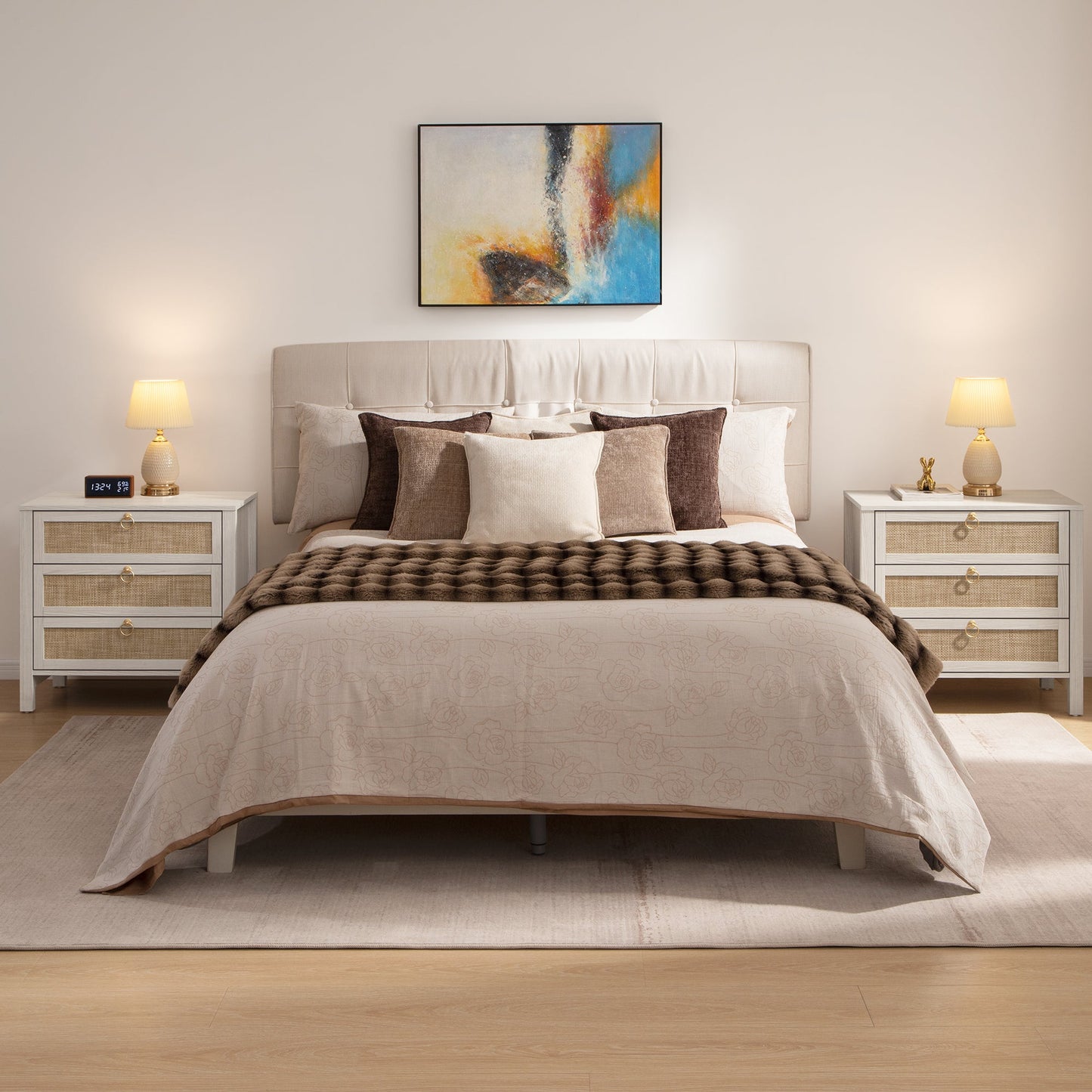 Terra Nightstand, 3 Drawers