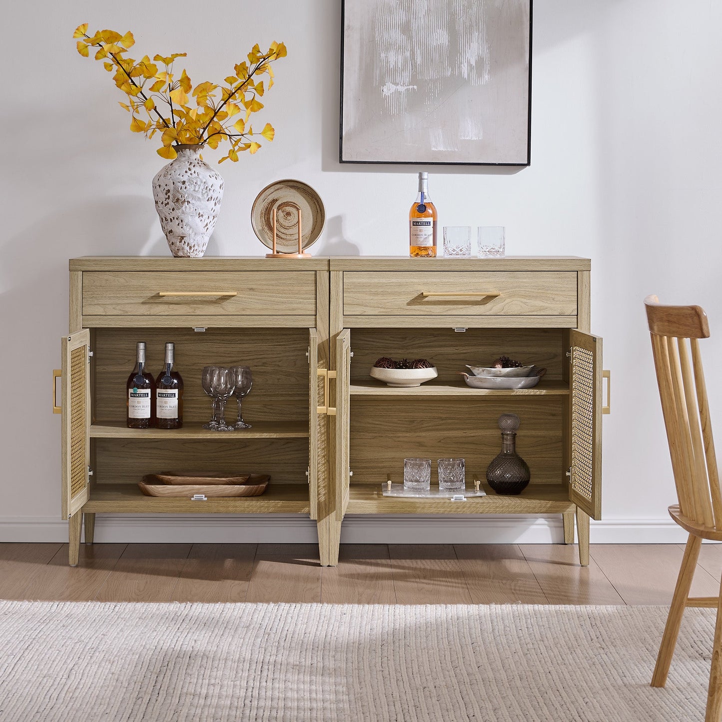 Andy Sideboard, Golden Mesh Door