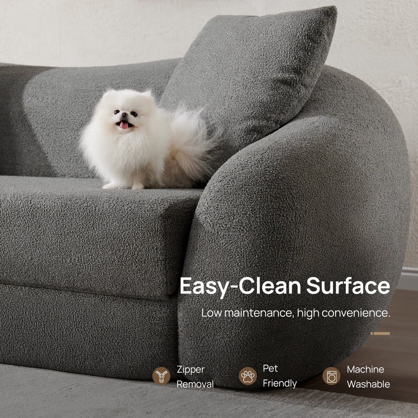 Nimbus White Sofa Couch