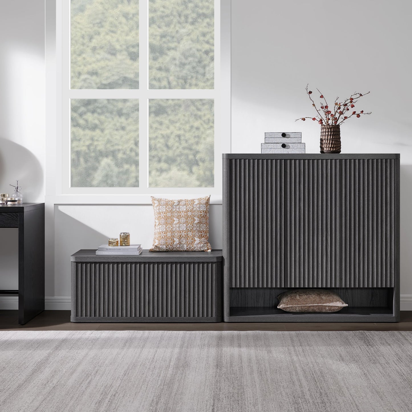 Cas Shoe Cabinet with 3 Doors