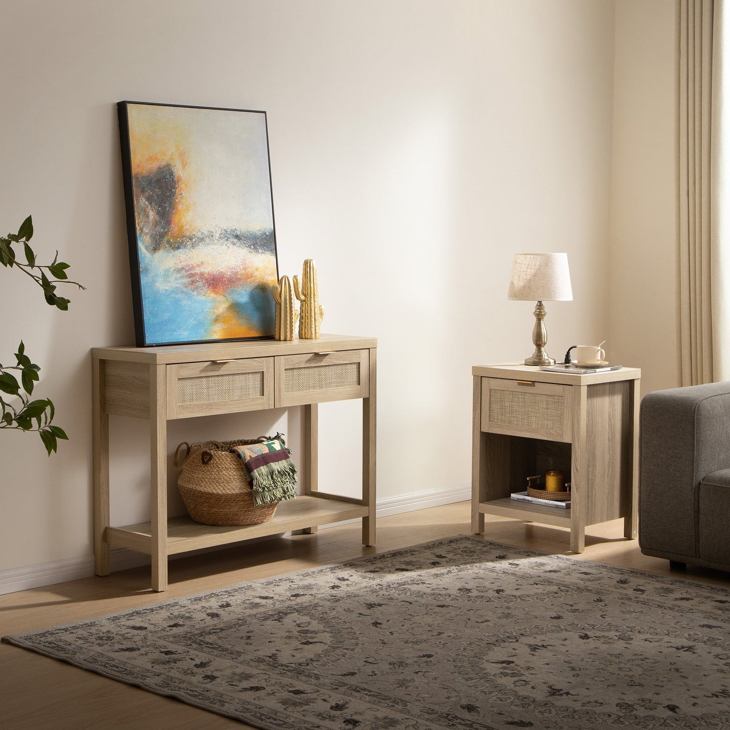 Savanna Nightstand with 1 Drawer