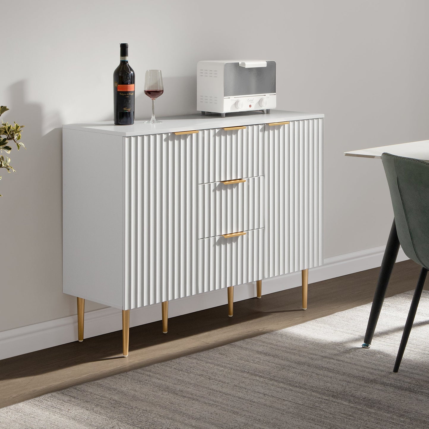 Opus Buffet Cabinet with Drawers
