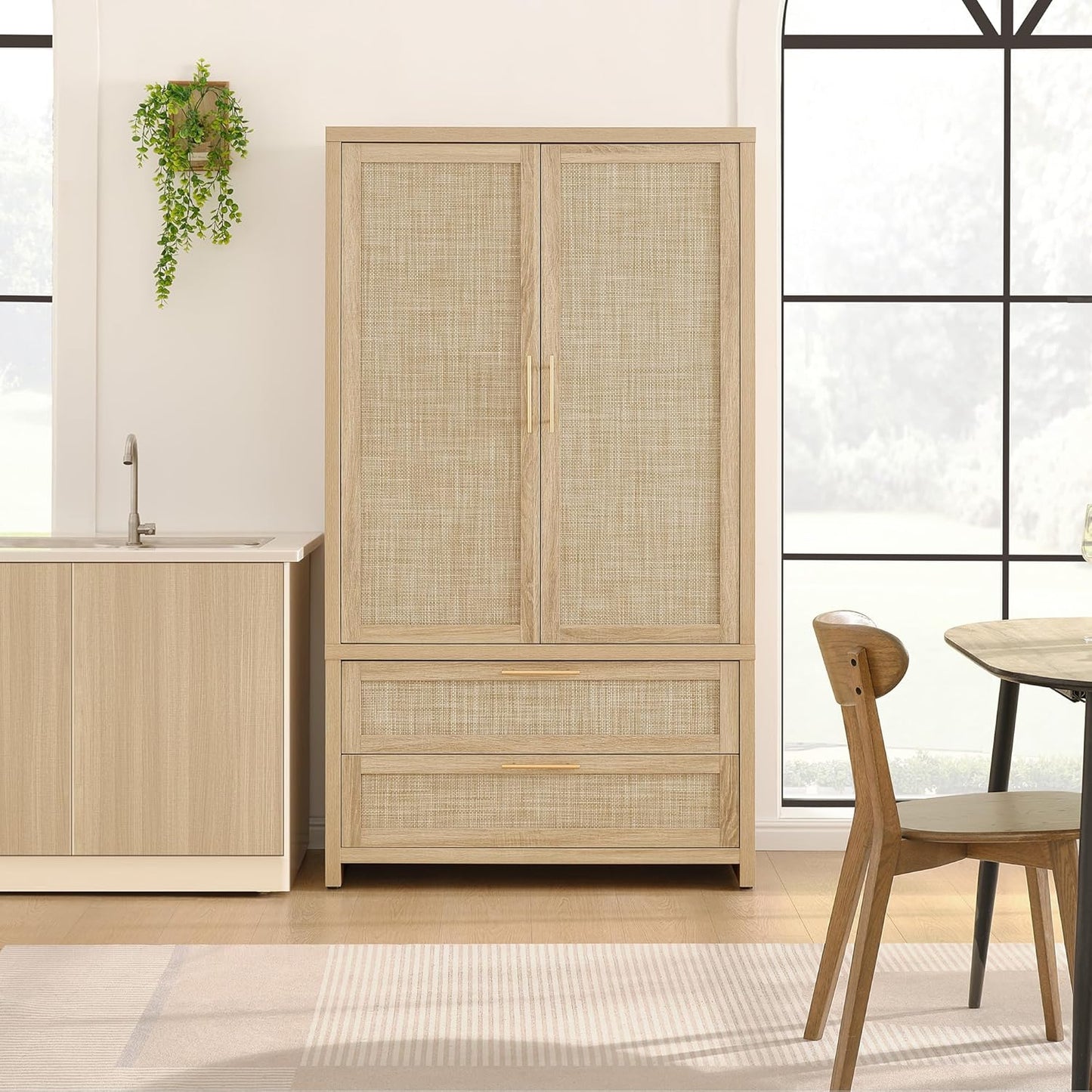 Savanna Wardrobe Closet, 71Inch Height