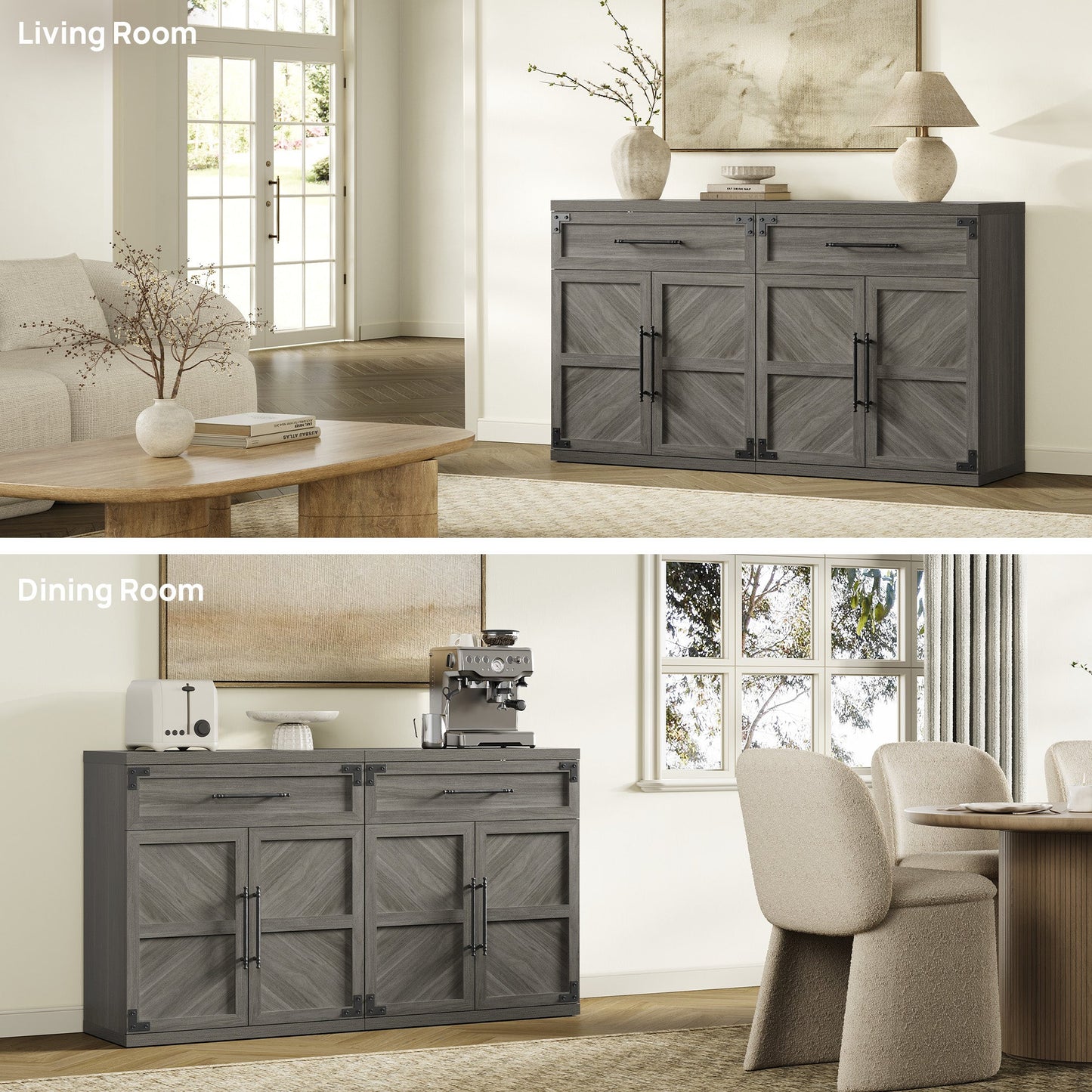 Willow Sideboard with 1 Drawer and 2 Doors