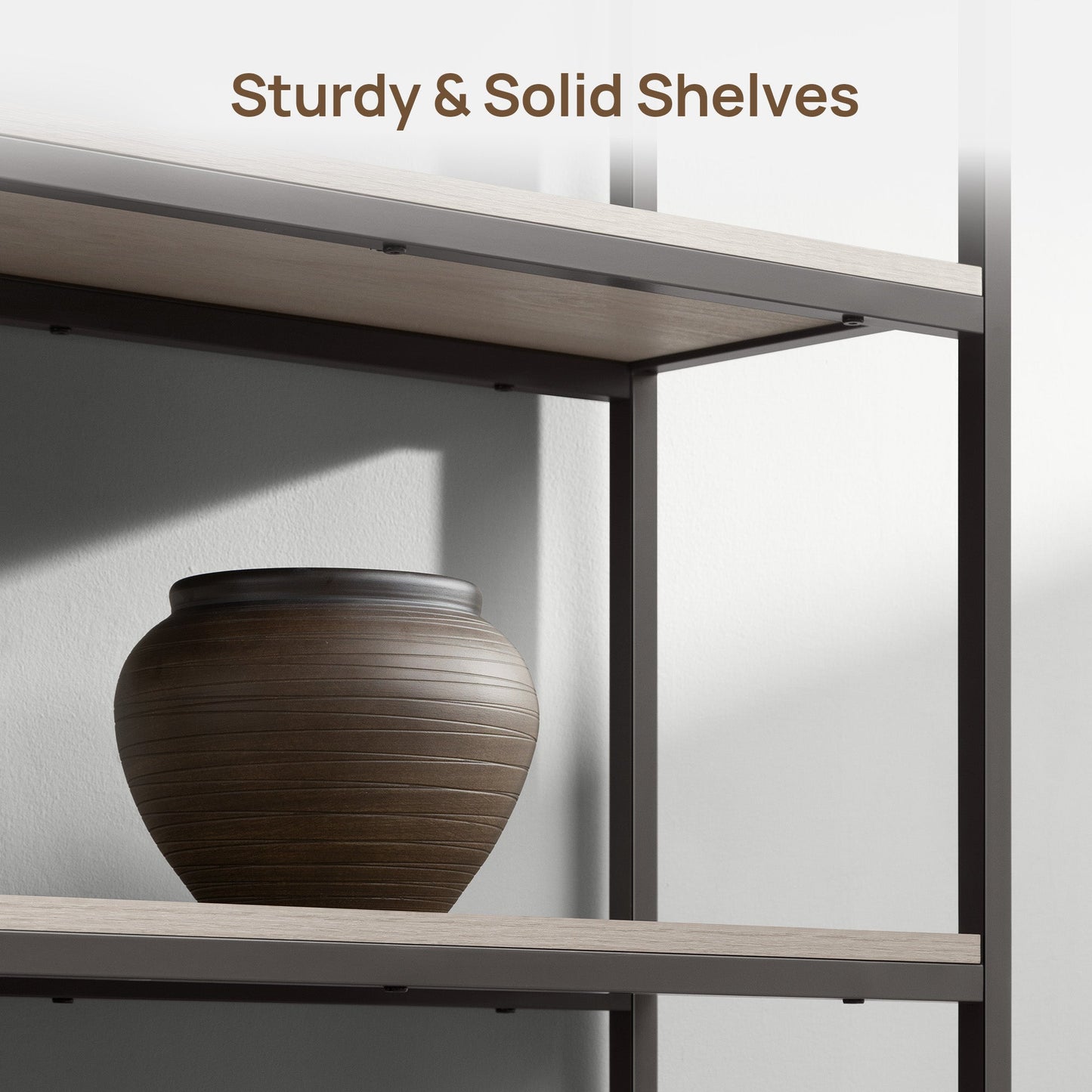 Stria Bookshelf with Storage
