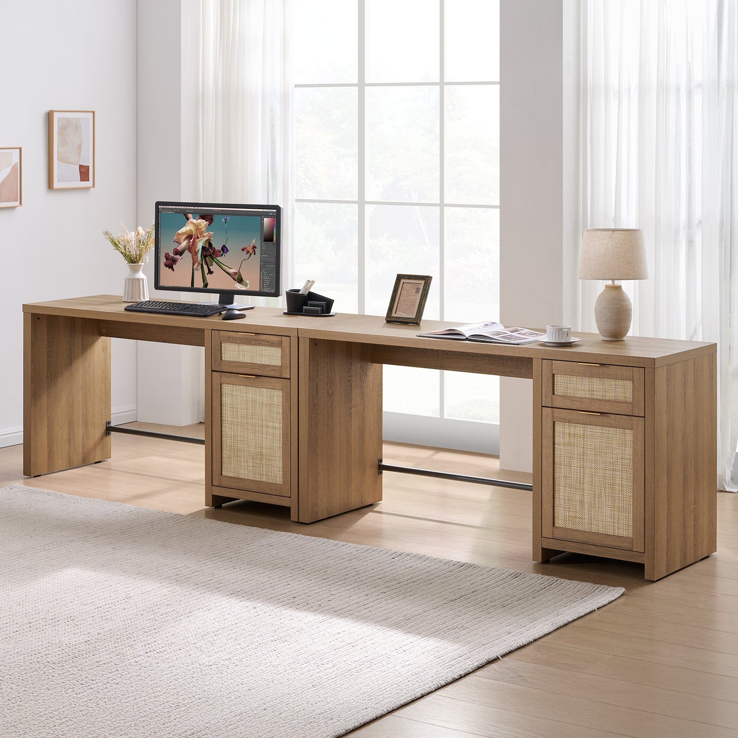 Savanna Vanity Desk with Door
