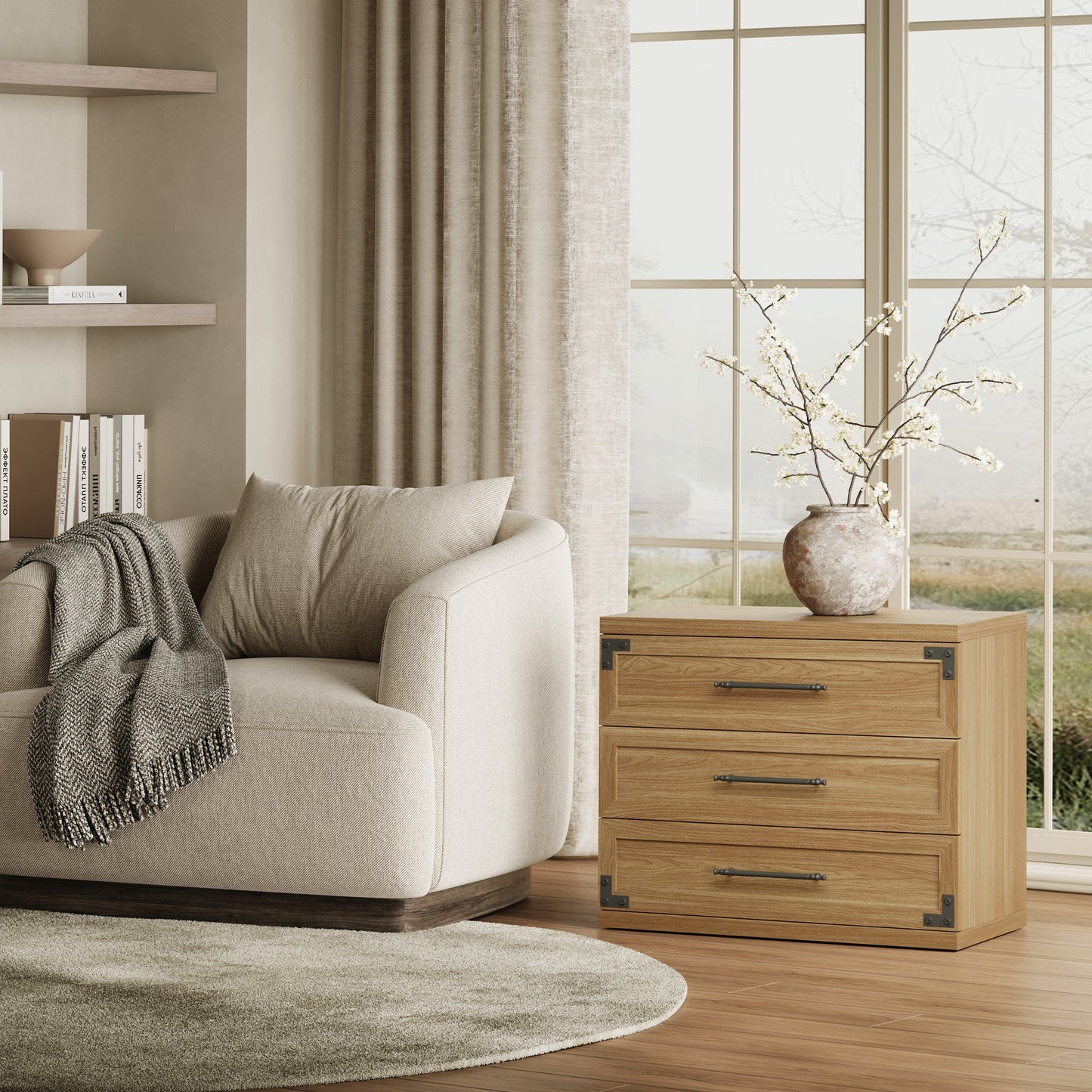 Willow Dresser and Nightstands Set