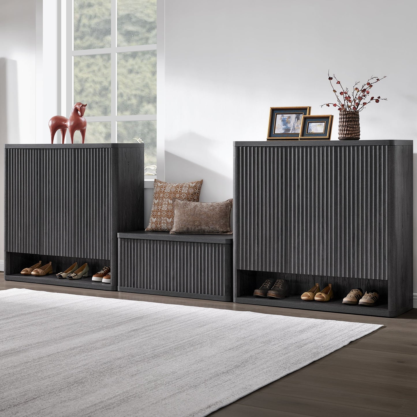 Cas Shoe Cabinet with 3 Doors