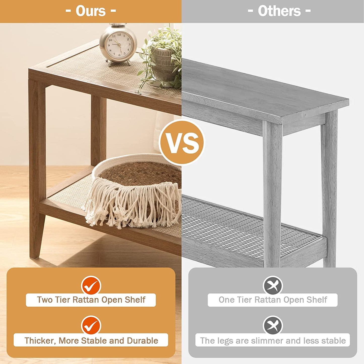 Savanna End Table, Set of 2