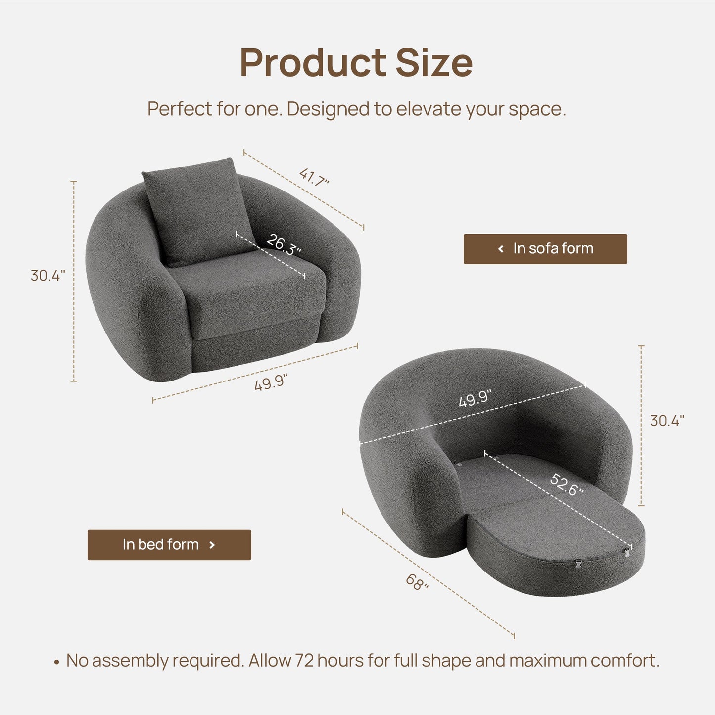 Nimbus White Sofa Couch
