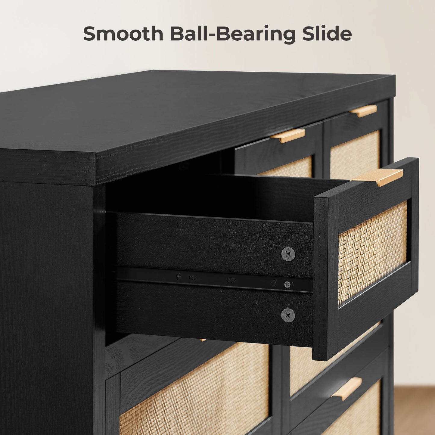 Savanna Nightstands and 7 Drawers Dresser Set